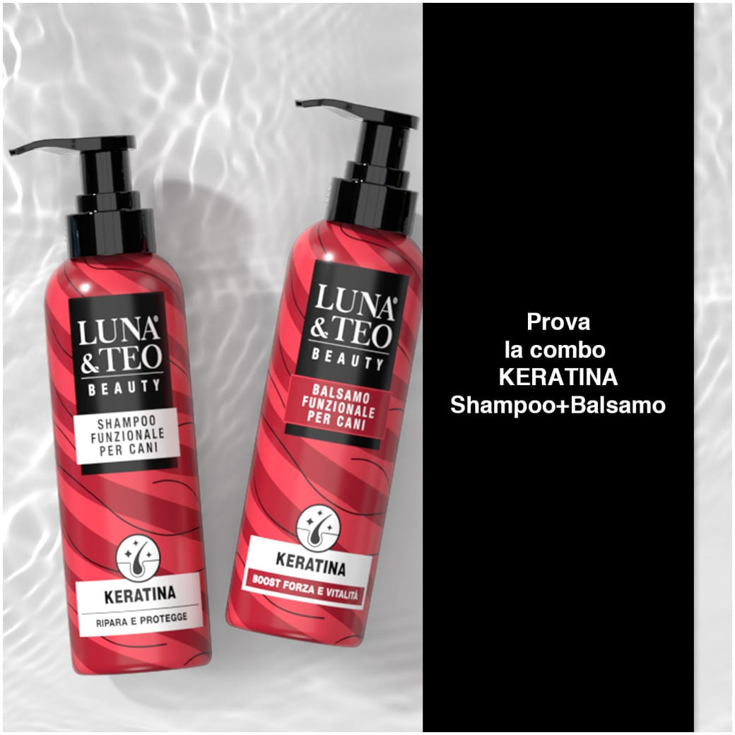 LUNA E TEO Luna&Teo Balsamo alla Keratina Funzionale per Cani 250ML