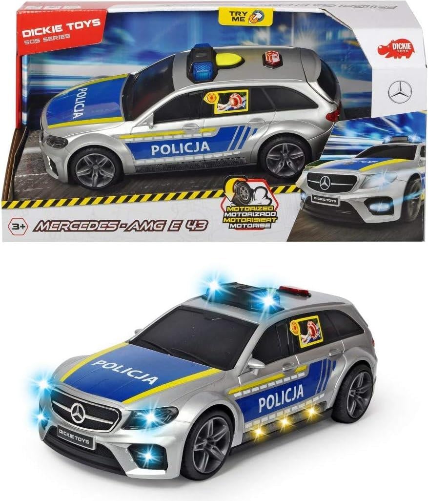 Dickie Toys Mercedes AMG E43 Politieauto voor Kinderen