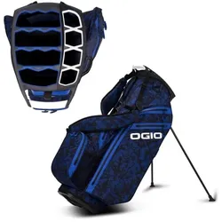 Ogio All Elements Hybrid Standbag Blue Floral 2