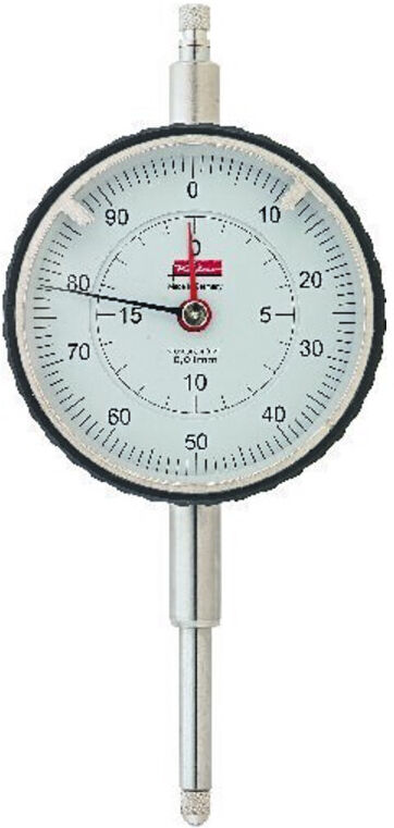 KÄFER Präzisions-Messuhr stoßgeschützt, Messbereich / Gehäuse-Ø: 50/58 mm (10030)