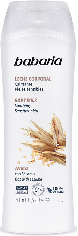 Babaria Avena latte corpo lenitivo pelle sensibile 400 ml