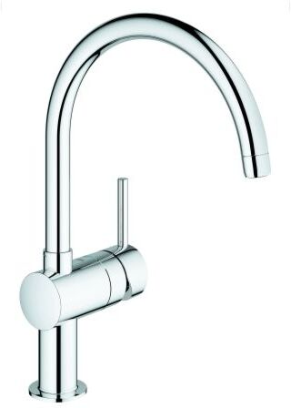 Grohe Minta Küchenarmatur 32917000 chrom, schwenkbarer Rohrauslauf
