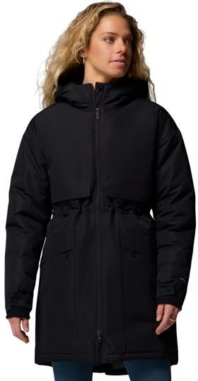 Columbia Sportswear Columbia Juniper Ridge III Down Parka Womens, Black 44,5