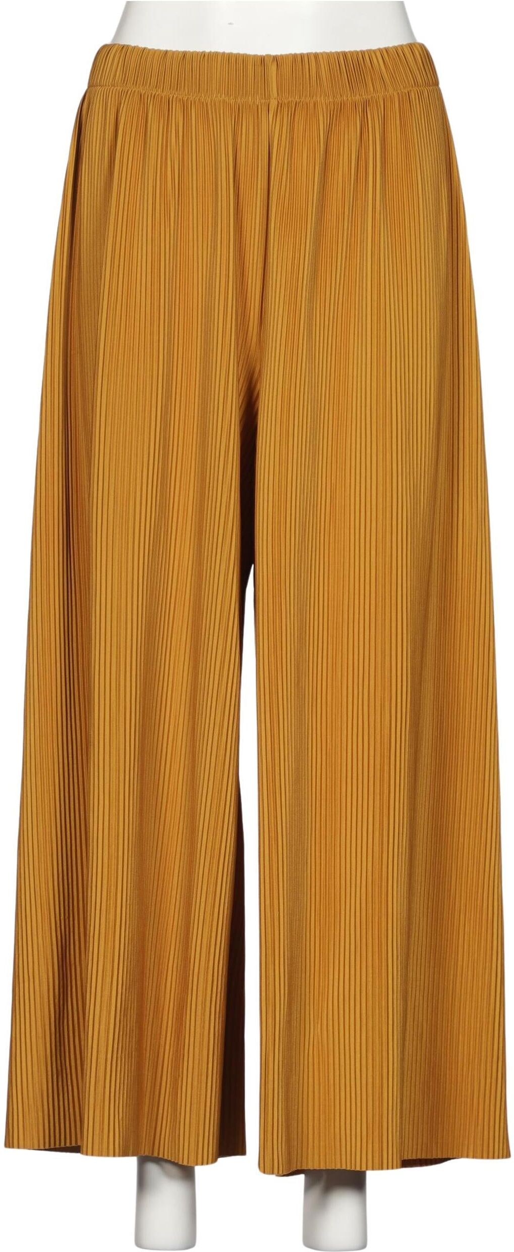 Kauf dich glucklich Damen Stoffhose, Gelb, Gr. W27, kein / Etikett - Second Hand