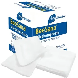 Meditrade 25 x 2 Stk. Vlieskompresse »BeeSana« 5 x 5 cm