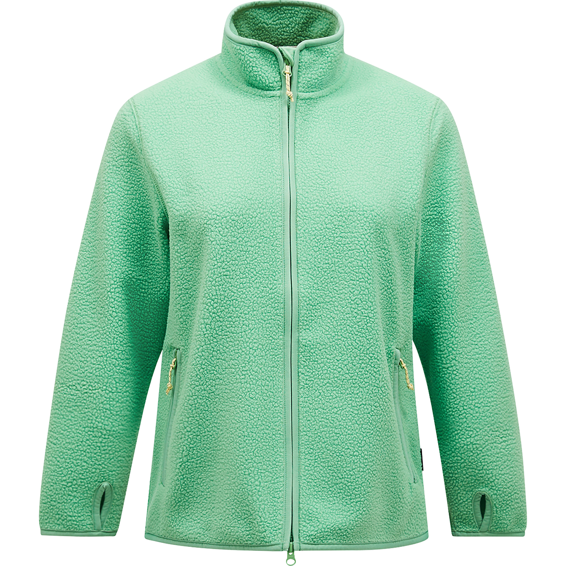 Peak Performance Pile Damen Fleecejacke gruen Größe L Lifestyle Winddicht Wasserabweisend