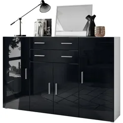 HIGHBOARD Aron Fronten in Schwarz Hochglanz