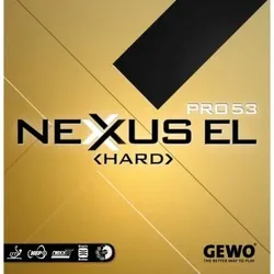 Gewo Belag Nexxus EL-Pro53 Hard rot MAX - rot MAX
