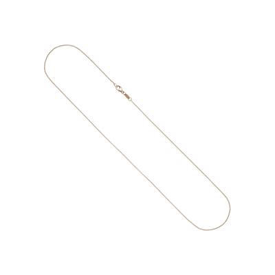 Goldkette JOBO, rosa (roségold 585), Halsketten, Damen, Roségold 585, L: 45, Goldkette, Ankerkette 585 Roségold
