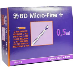 Bd Micro Fine+ U100 Ins.spr.8Mm 50 ML