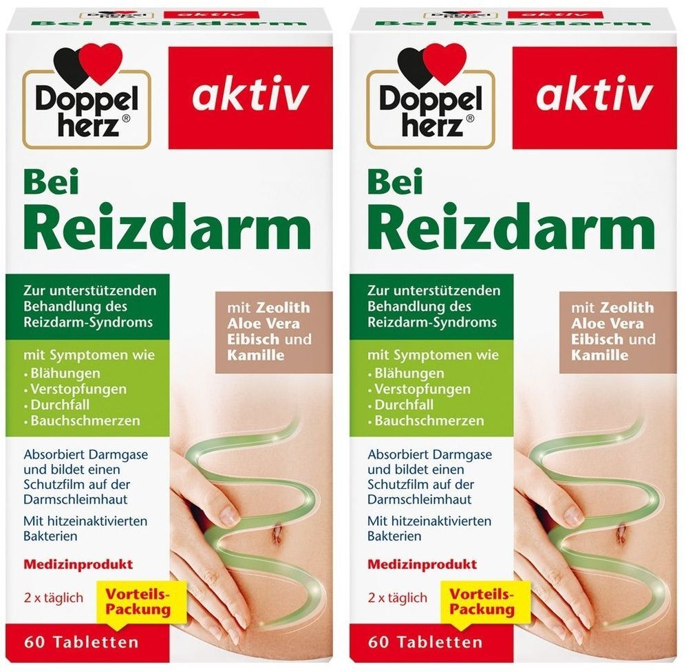 Doppelherz® aktiv Doppelherz Bei Reizdarm Tabletten 2x 2x60 St