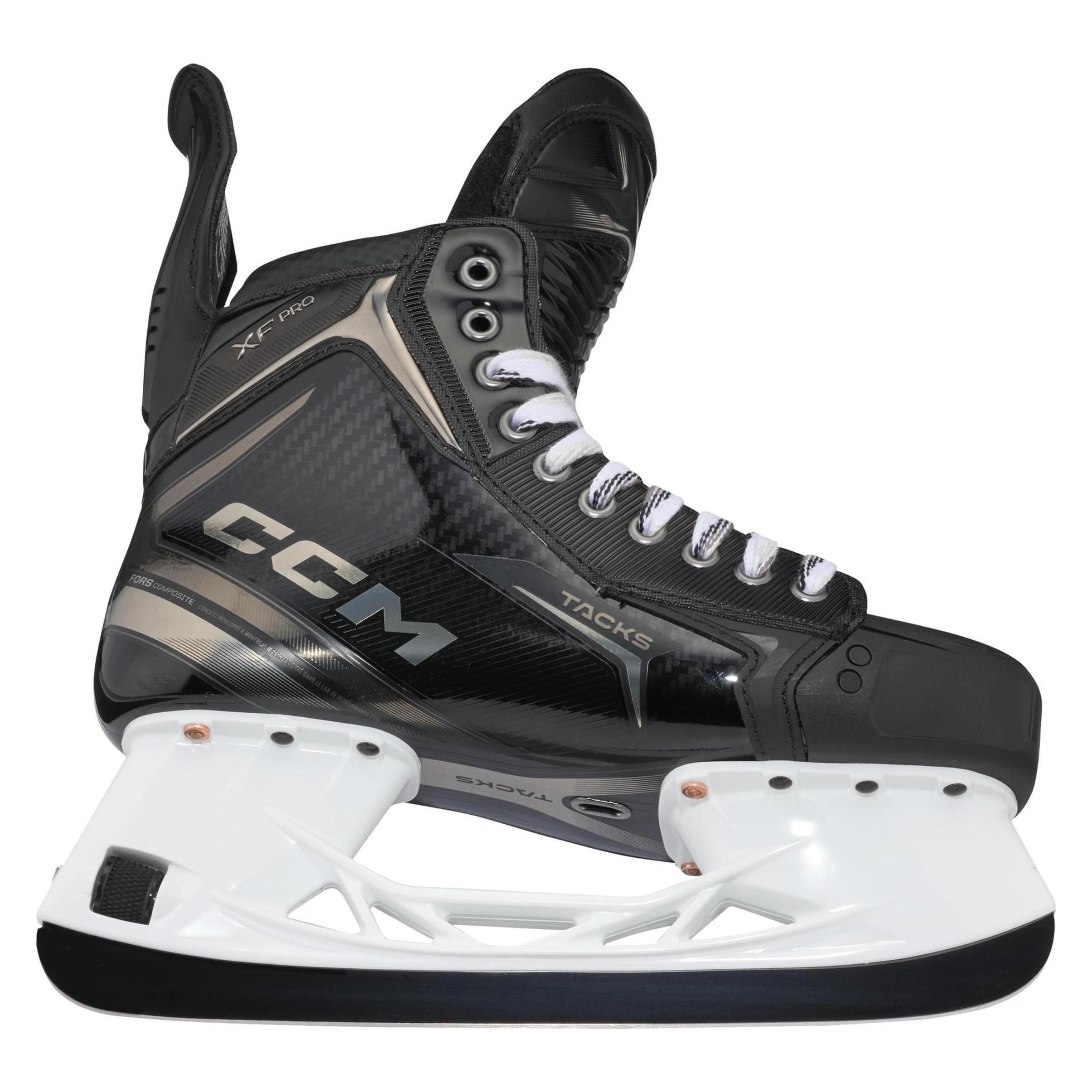 CCM Tacks XF Pro SR Hockey-Schlittschuhe (SR 9,5 - 45, KONISCH) (45) (49641561)