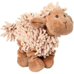 3x Trixie Schaf 21cm mit Quietscher (Plüschspielzeug Hund), Hundespielzeug