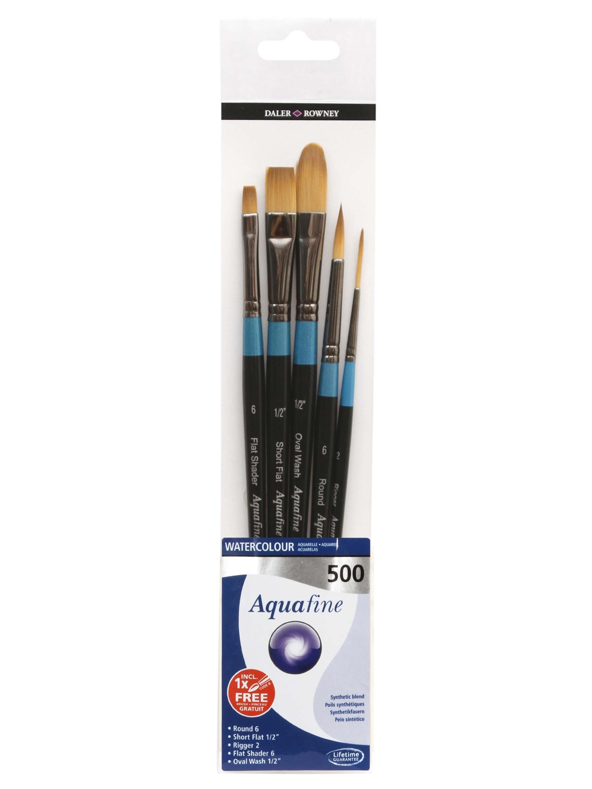 Daler-Rowney Aquafine Wallet 500 5 pcs