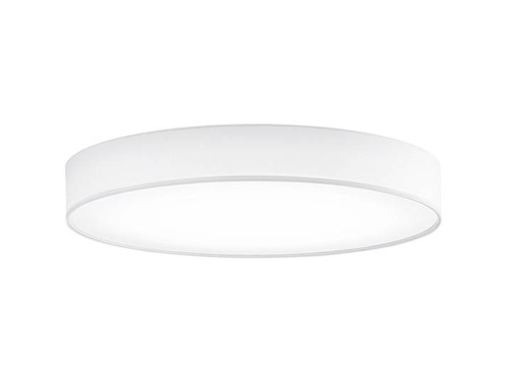 Deckenlampe Noad reinweiss Metall/ Stoff B 60 cm - LED - Lichtfarbe: Warmweiss - LED Energiesparlampen