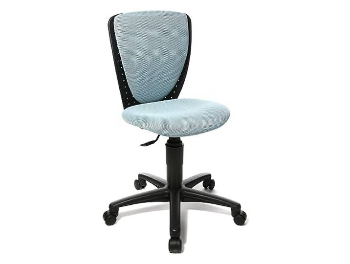 TOPSTAR High S 'Cool Kinderdrehstuhl, Polyester, hellblau, One Size Made in Germany Ergonomisch höhenverstellbar Geprüfte Sicherheit nach GS-Intertek