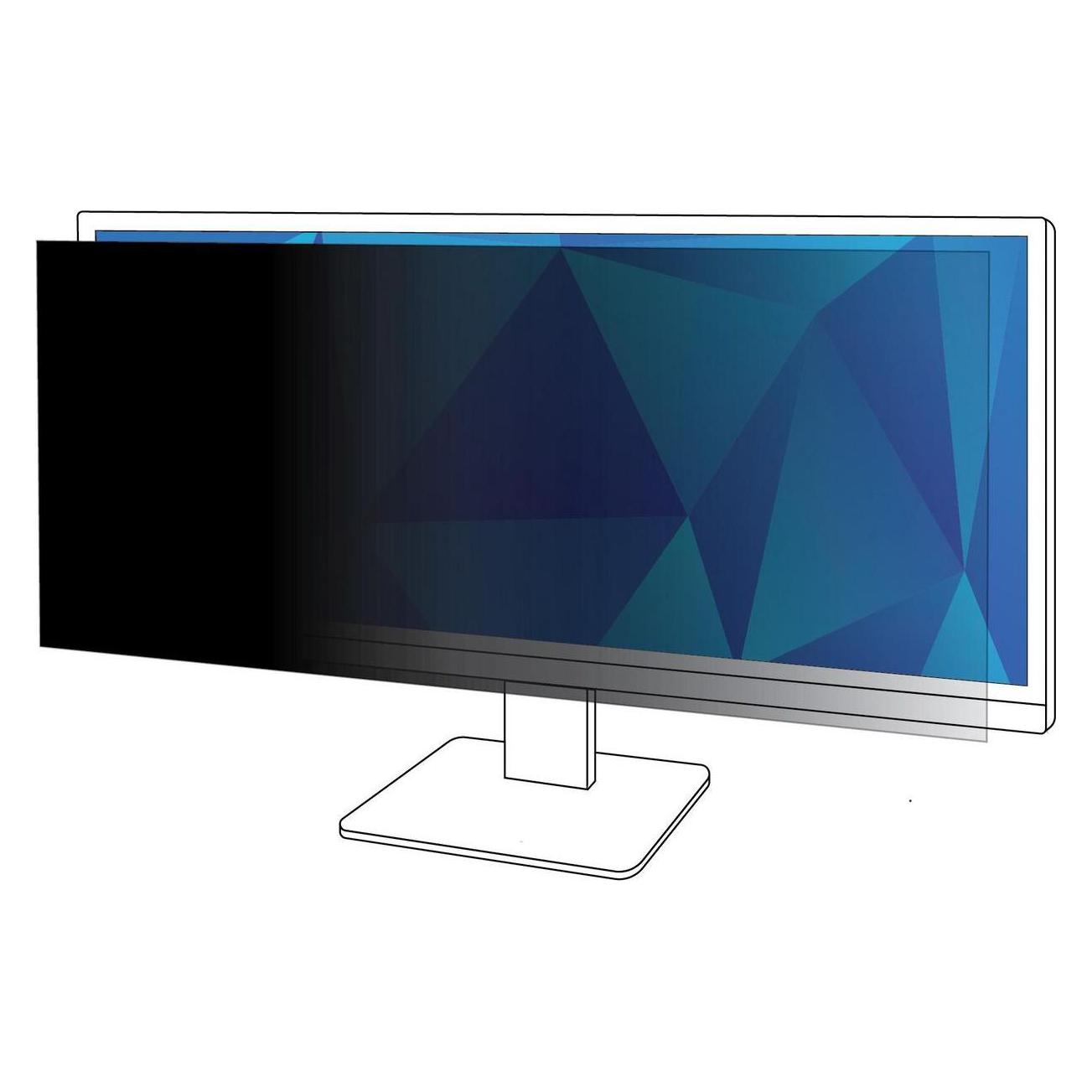 3M Black Privacy Filter for (34", 21:9) (7100119024)