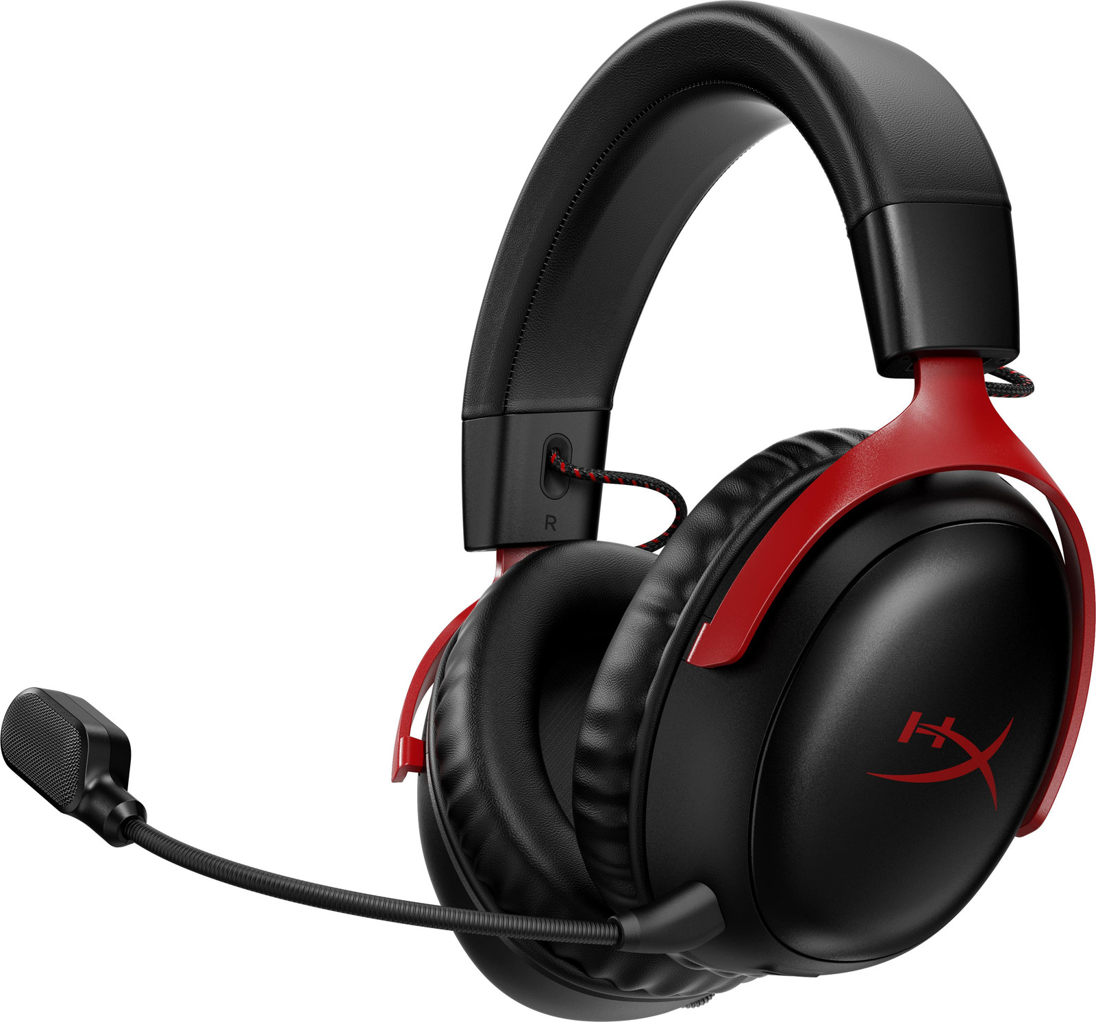 HP HyperX Cloud III Draadloze Gaming Headset, Rood