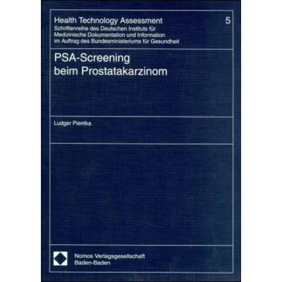 PSA-Screening beim Prostatakarzinom, Taschenbuch von Ludger Pientka, Nomos, 978-3-7890-5897-4