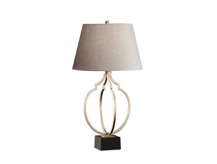 Elstead Lighting Tischleuchte Grandeur, Grau, Metall, 78.1 cm, RoHS, Lampen & Leuchten, Innenbeleuchtung, Tischlampen, Tischlampen