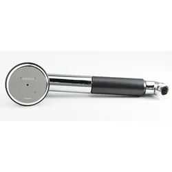 Kristall Wirbeldusche "Inspiration" | SILBER | LifePower 5 Wirbelkammern: "Die Sanfte" Bergkristall