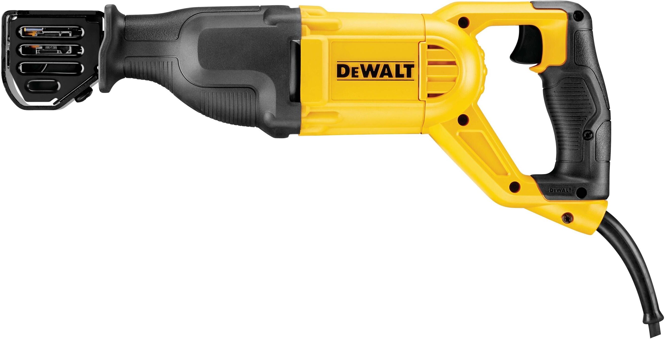 Säbelsäge DEWALT "1100 Watt DWE305PK", gelb, Sägemaschinen, Säbelsäge gelb Einheitsgröße
