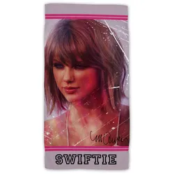 COFI 1453 Premium Strandtuch Swiftie – Weiches Badetuch 70x140 cm