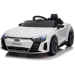 TPFLiving Elektro-Kinderauto Audi RS e-tron GT Weiß