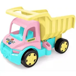 Wader: Riesiger Kippwagen, rosa - 55 cm (Tragfähigkeit 150 kg)