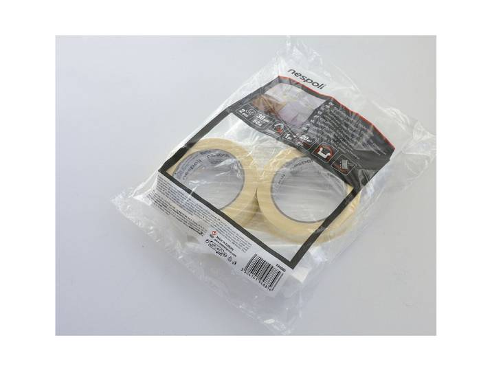 Nespoli Abdeckset Masking Film 3-teilig Abdeckfolie Malerkrepp Folie 5 m 3 Stück