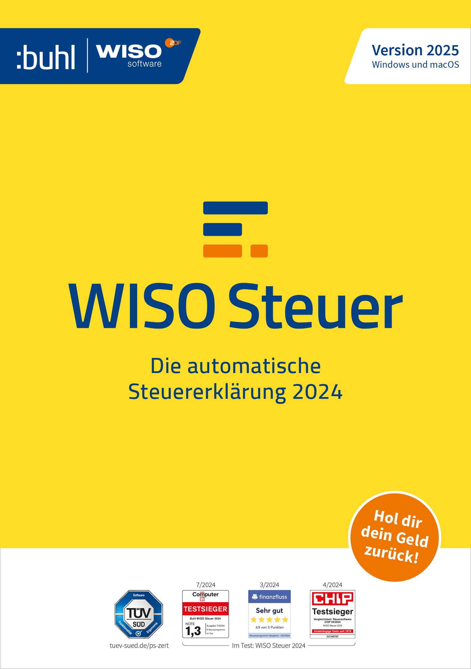 Buhl Data WISO Steuer 2025 | Download & Produktschlüssel