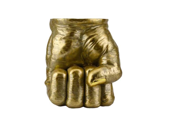 Design Beistelltisch „Fist“ Gold Invicta Interiors
