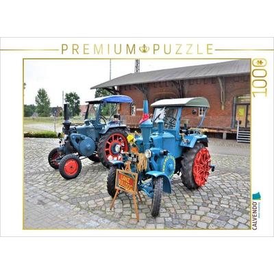 CALVENDO Puzzle 2 LANZ BULLDOG - D3506 A | 1000 Teile Lege-Größe 64x48cm Foto-Puzzle für glückliche Stunden, Sonstige von , Calvendo Puzzle