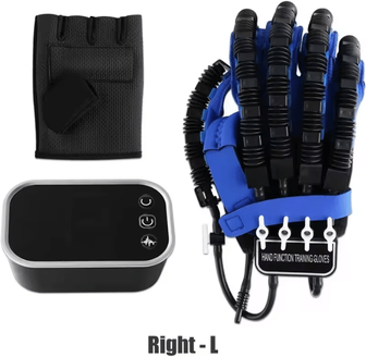 Uplift Curations Left And Right Hand Finger Rehabilitation Exerciser Robot Gloves Stroke And Hemiplegia Therapy Training Equipment right L