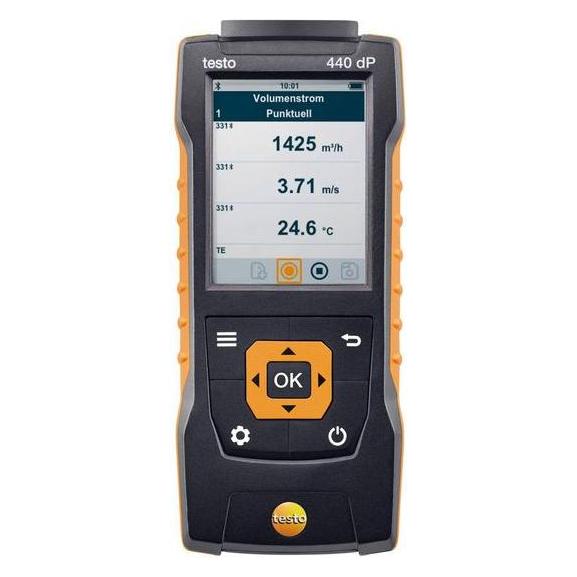 Testo 440 Klimamessgerät, bis +1370 (Temperature-TC) °C, +150 (Temperature-NTC) °C (0560 4402)