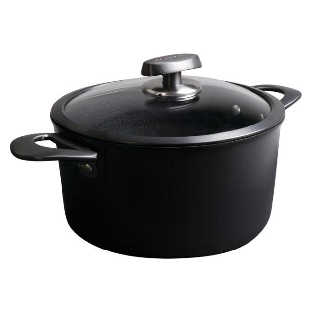 Scanpan - Pro SB+ Dutch Oven with Lid - Induction - 3.5 L (Bräter + Schmortopf, Aluminium, 20 x 13 cm) (5002252000)