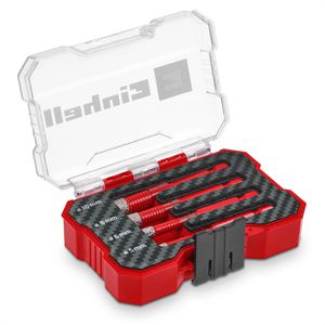 Einhell Diamantbohrer XS-CASE 500404, Set, 4-teilig, 8-10 x 32 mm (ØxL)