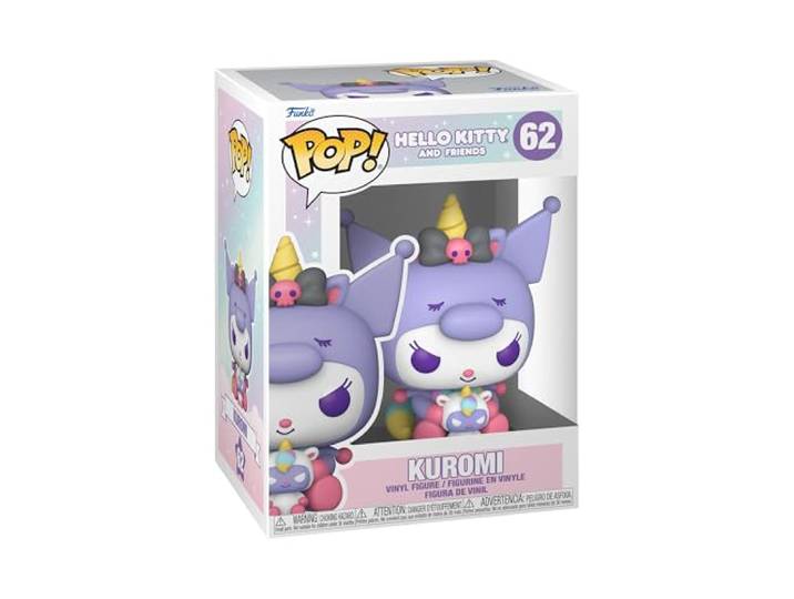 Funko POP! Sanrio: Hello Kitty - Kuromi - Eenhoorn Party - Hello Kitty - Kuromi - Vinyl verzamelfiguur - Cadeau-idee - Officiële Handelsgoederen - Speelgoed voor Kinderen en Volwassenen
