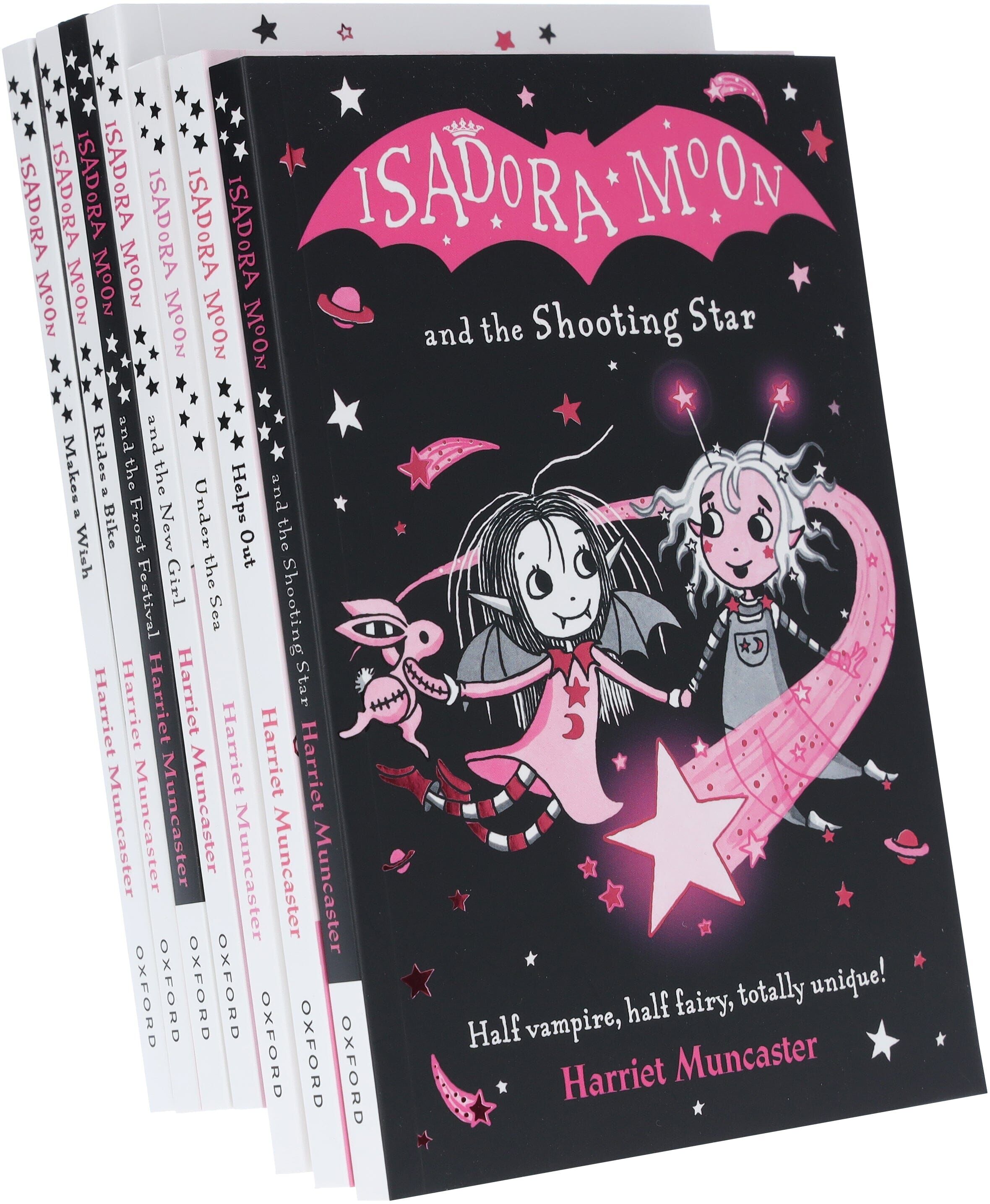 Isadora Moon Series By Harriet Muncaster: illustrated 7 Books Collection Set - Ages 5+ - Paperback Oxford University Press
