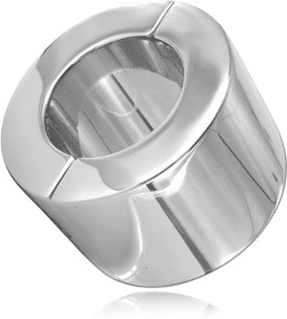 METAL HARD anneau testicule en acier inoxydable 56mm