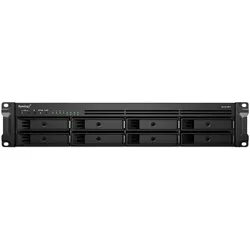 Synology RackStation RS1221RP+ NAS & Speicherserver Rack (2U) Ryzen Embedded V1500B 4 GB DDR4 0 TB DiskStation Manager Schwarz