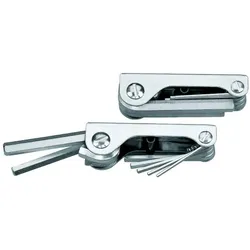GEDORE SCL 42-90A Winkelschraubendreher-Satz im Clip 9-teilig 5/64-1/4"AF"