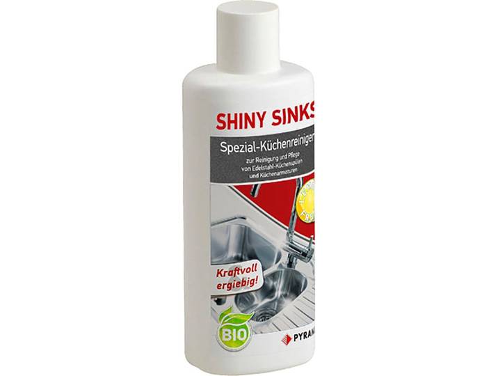 Edelstahlreiniger PYRAMIS, weiß, 1 Stk., Reinigungsmittel, Edelstahlreiniger, 200 ml, Limettenduft