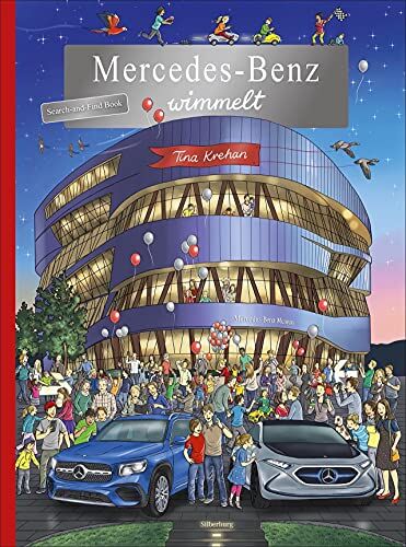 Tina Krehan - Mercedes-Benz wimmelt. Ein Wimmelbuch mit Rundgang durch die Mercedes-Benz-Welt. - Preis vom 15.10.2026 23:06:25 h