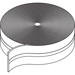 Kermi Randdämmstreifen SE5 01608, L 25 m x B 160 x H 8 mm, BZSE5016008XK BZSE5016008XK