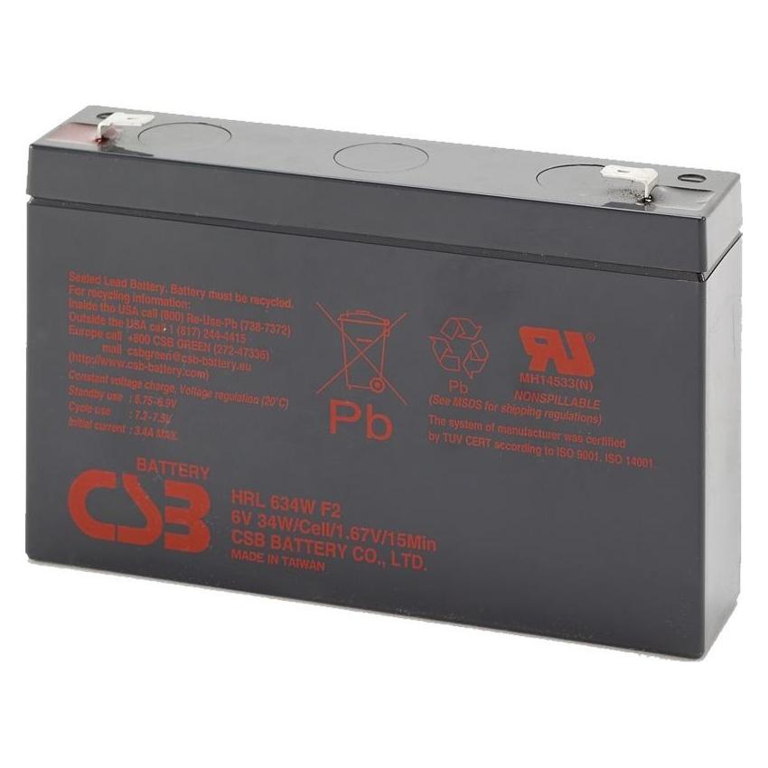 2-Power Sealed Lead Acid (VRLA) 9 Ah (HRL634WF2)