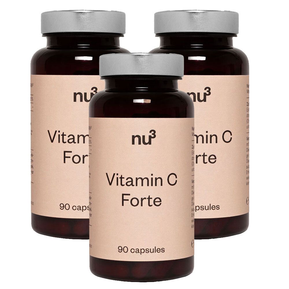 nu3 Premium Vitamin C forte 3er-Set 3x90 St Kapseln