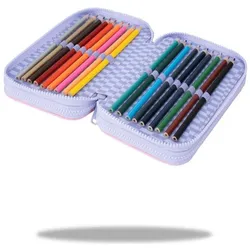 Hello Kitty, Etui, JUMPER 3 gefüllt Etui 3 Fächer – (Pink)