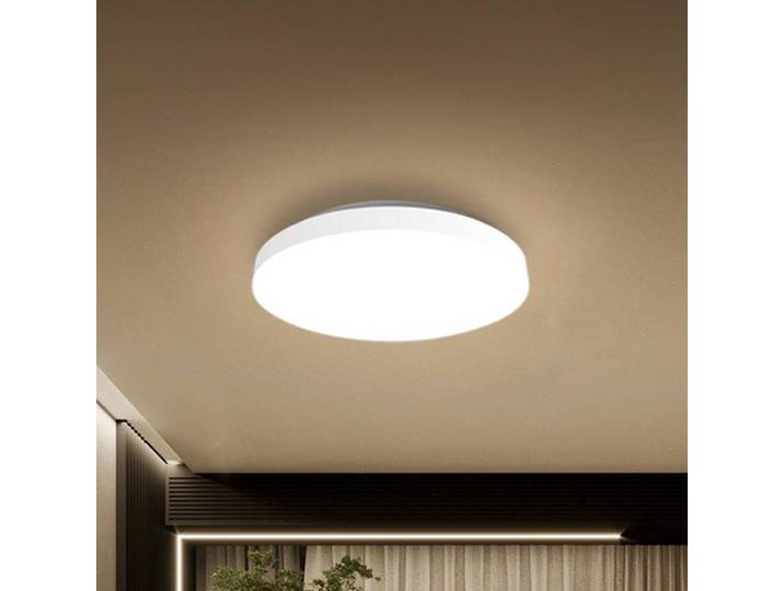 Heitronic LED-Deckenleuchte Allrounder 2, 3000K 2, weiß / opal, für Flurbereich, Aluminium