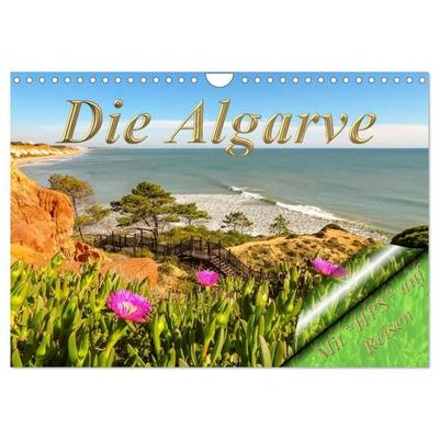 Die Algarve (Wandkalender 2027 DIN A4 quer), CALVENDO Monatskalender